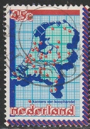 Nederland 1979 1181 Kamer v Koophandel, Gest Poste, Ophalen of Verzenden, Na 1940, Gestempeld