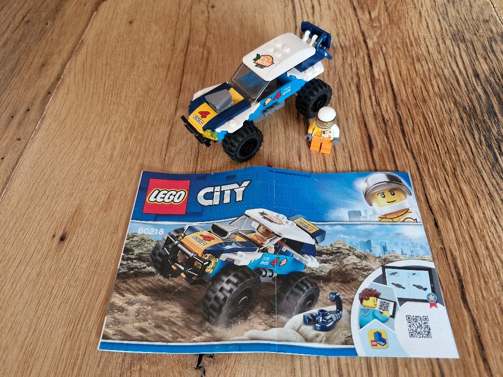 Lego 60218 - City Desert Rally Racer, Compleet, City, Lego, Ophalen of Verzenden