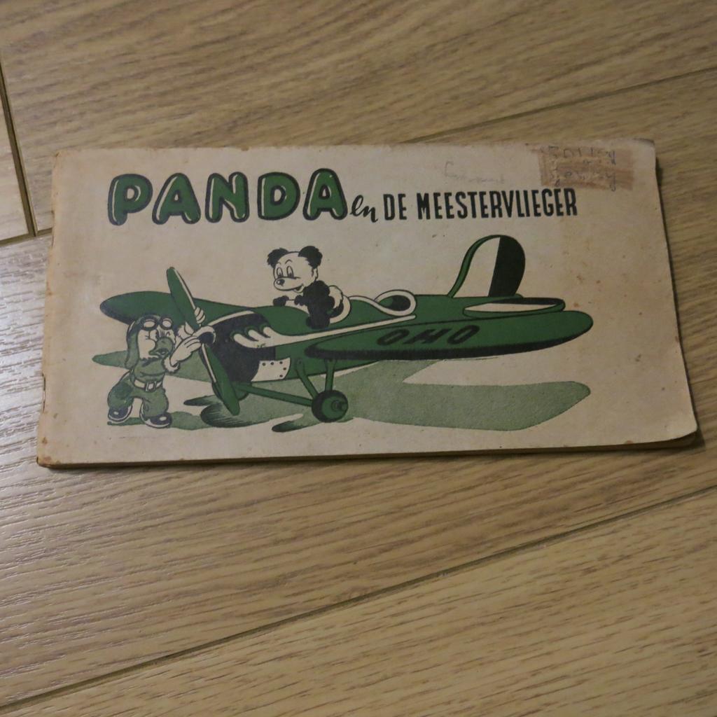 Panda en de meestervlieger (1948, Piet Wijn (Douwe Dabbert), Eén stripboek, Ophalen of Verzenden, Gelezen