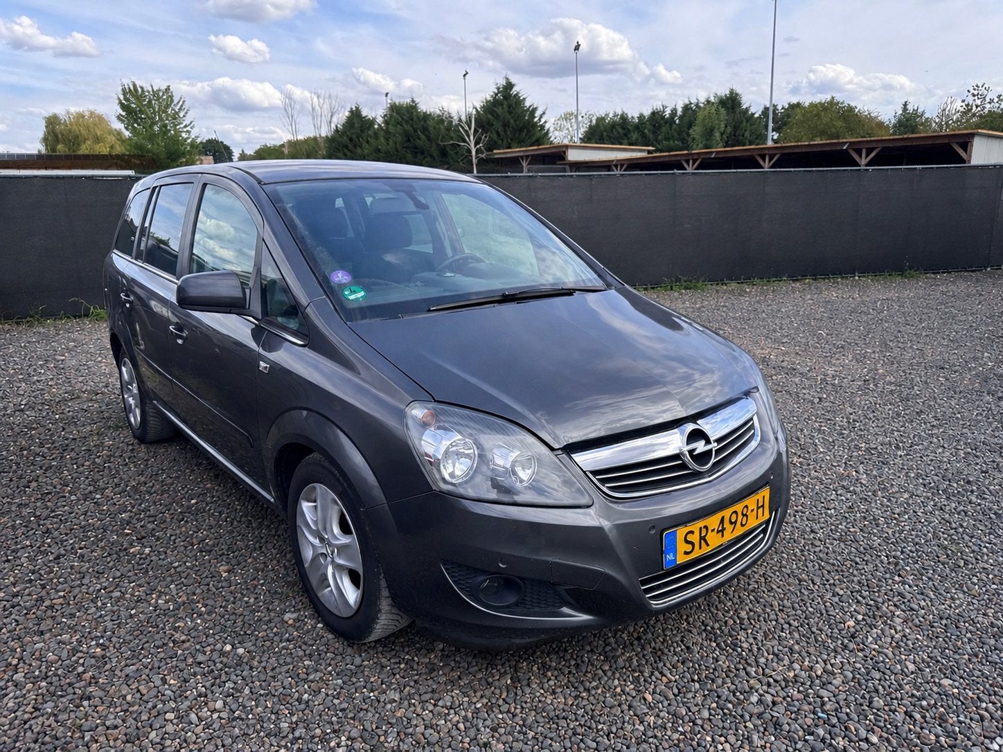 Opel Zafira 1.8 Selection LPG G3 7 Persoons Airco 140pk NAP, Auto's, Voorwielaandrijving, Euro 5, Stof, Zwart