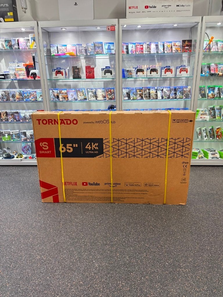 Tornado 65 inch Smart TV 65US4301X | Nieuw | €524,99, Audio, Tv en Foto, Overige merken, Nieuw, Ophalen of Verzenden, .