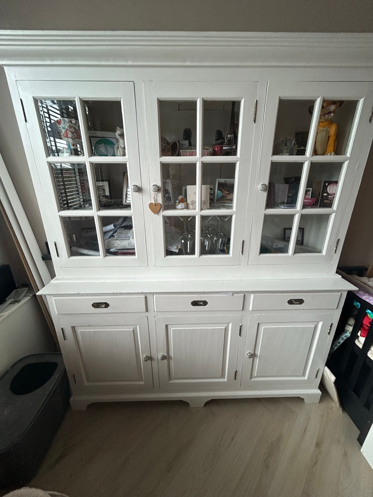 Landelijke buffetkast 180x214x53 cm, Ophalen, Gebruikt, 200 cm of meer, 150 tot 200 cm