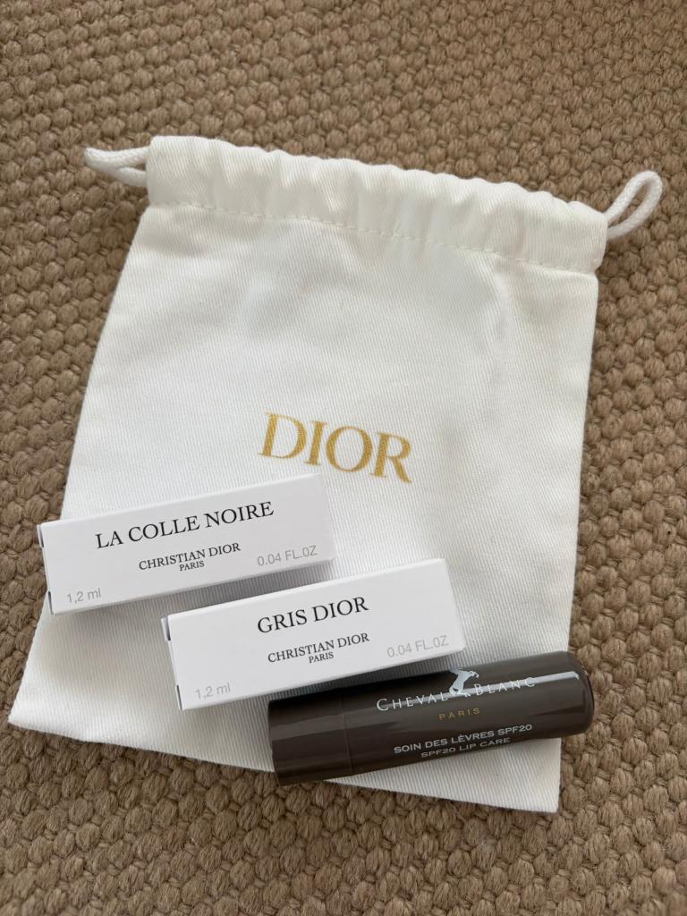 Luxe Dior Giftset: Gris Dior & La Colle Noire + Lipcare, Gehele gezicht, Wit, Nieuw, Ophalen of Verzenden