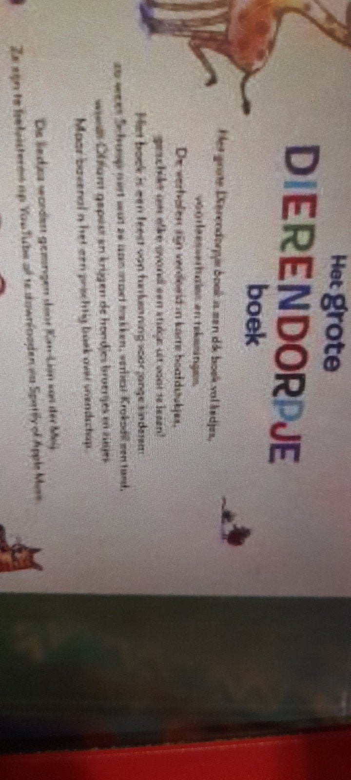 Het grote dierendorpje boek, Ophalen of Verzenden, Zo goed als nieuw, Fictie algemeen
