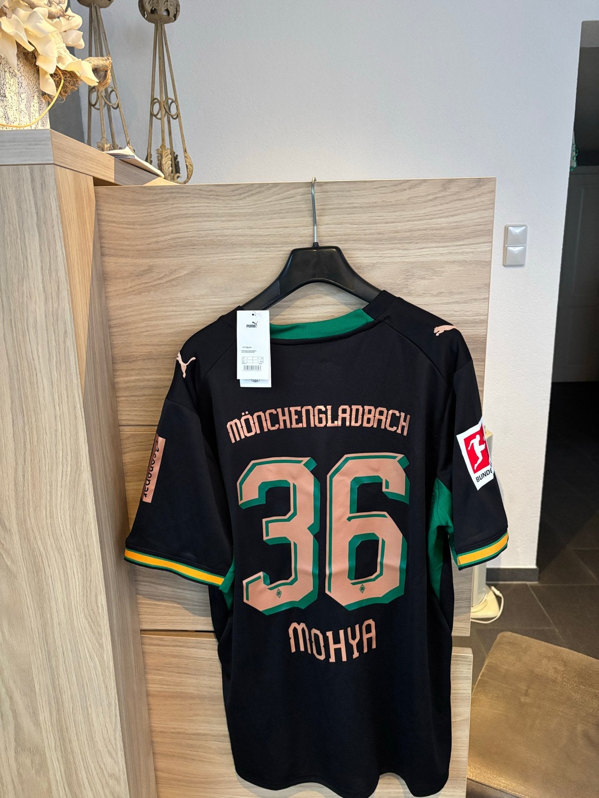 Borussia Mönchengladbach Uitshirt 26/27 – Wael Mohya #36 – L, Maat L, Ophalen of Verzenden, Nieuw, Shirt