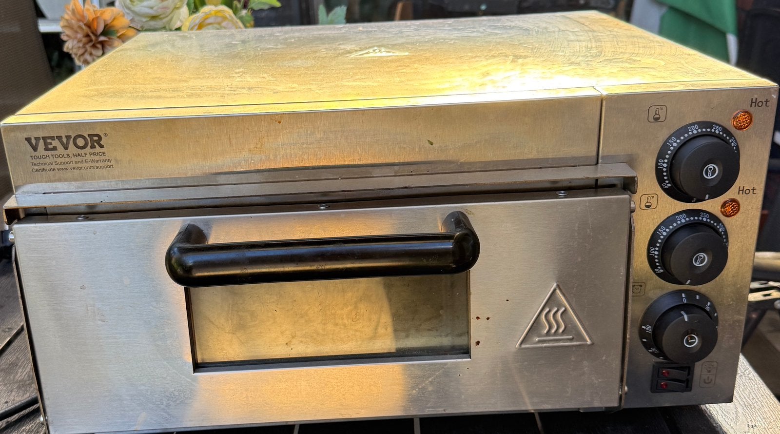 Pizza oven, Huis en Inrichting, Ophalen, Zo goed als nieuw