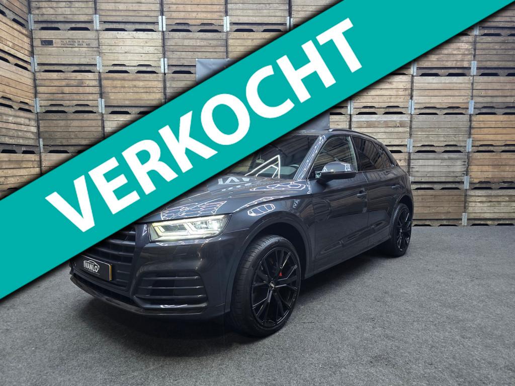 Audi Q5 45 TFSI quattro S edition 3x S line LED Pano Clima N, Auto's, Gebruikt, 4 cilinders, Leder en Stof, Bedrijf