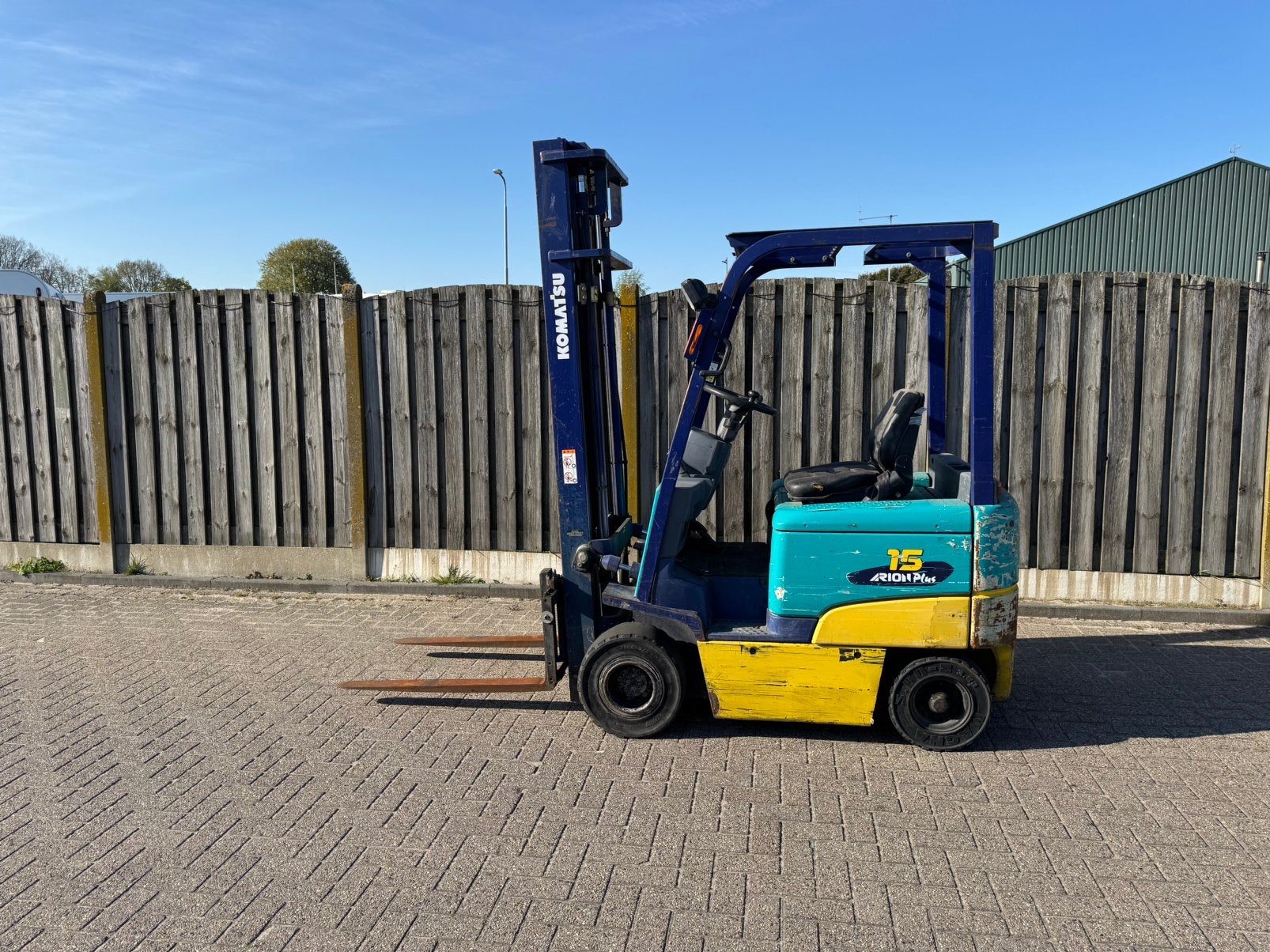 Komatsu vorkheftruck 1,5 ton elektrisch - Gebruikt, Ophalen of Verzenden, Gebruikt