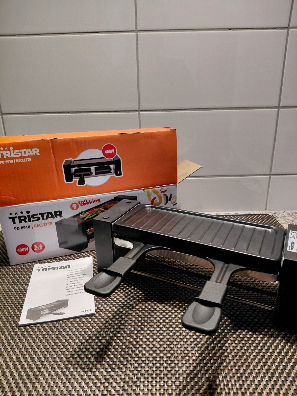 Tristar Raclette Grill PD-8918 - Nieuw in doos, Ophalen of Verzenden