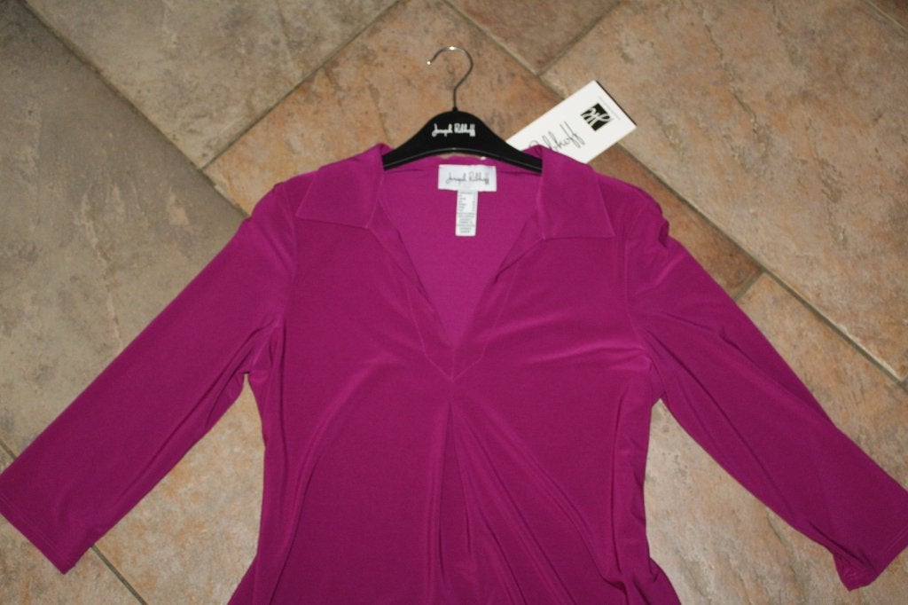 Joseph Ribkoff chique felrose stretch tuniek mt 38/40, Maat 38/40 (M), Verzenden, ., Joseph Ribkoff