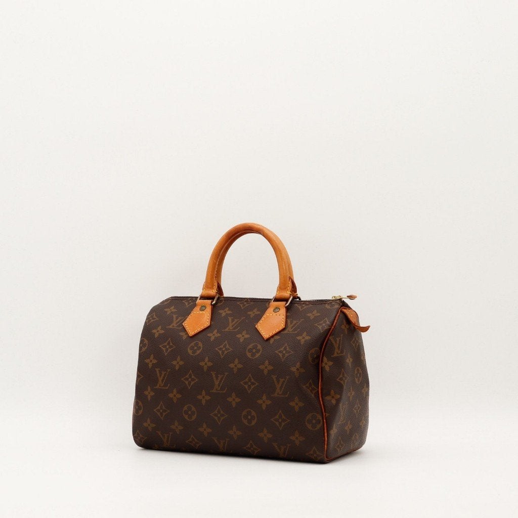 Louis Vuitton Speedy 25 25x19x15 cm handtas, Verzenden, Gebruikt, Bruin, Handtas