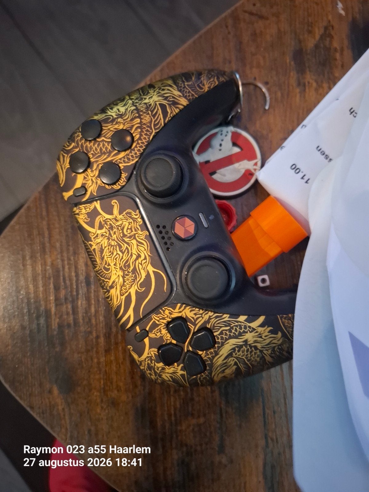 ps5 controller met aim asssist werkt perfect, Ophalen, Zo goed als nieuw