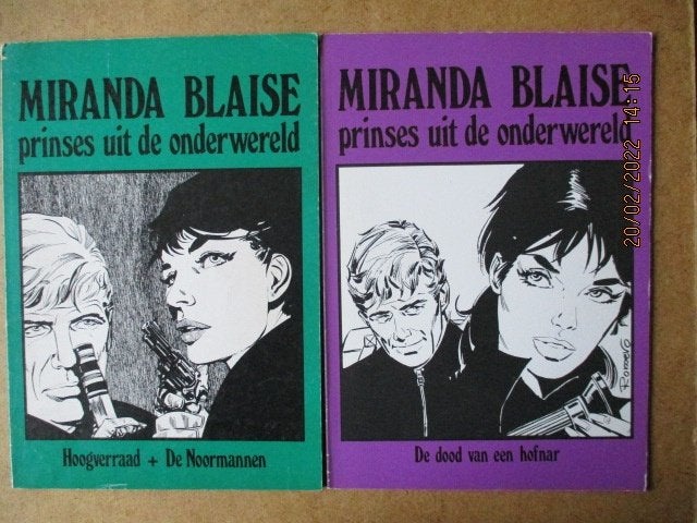 adv5784 miranda blaise, Eén stripboek, Ophalen, Gelezen