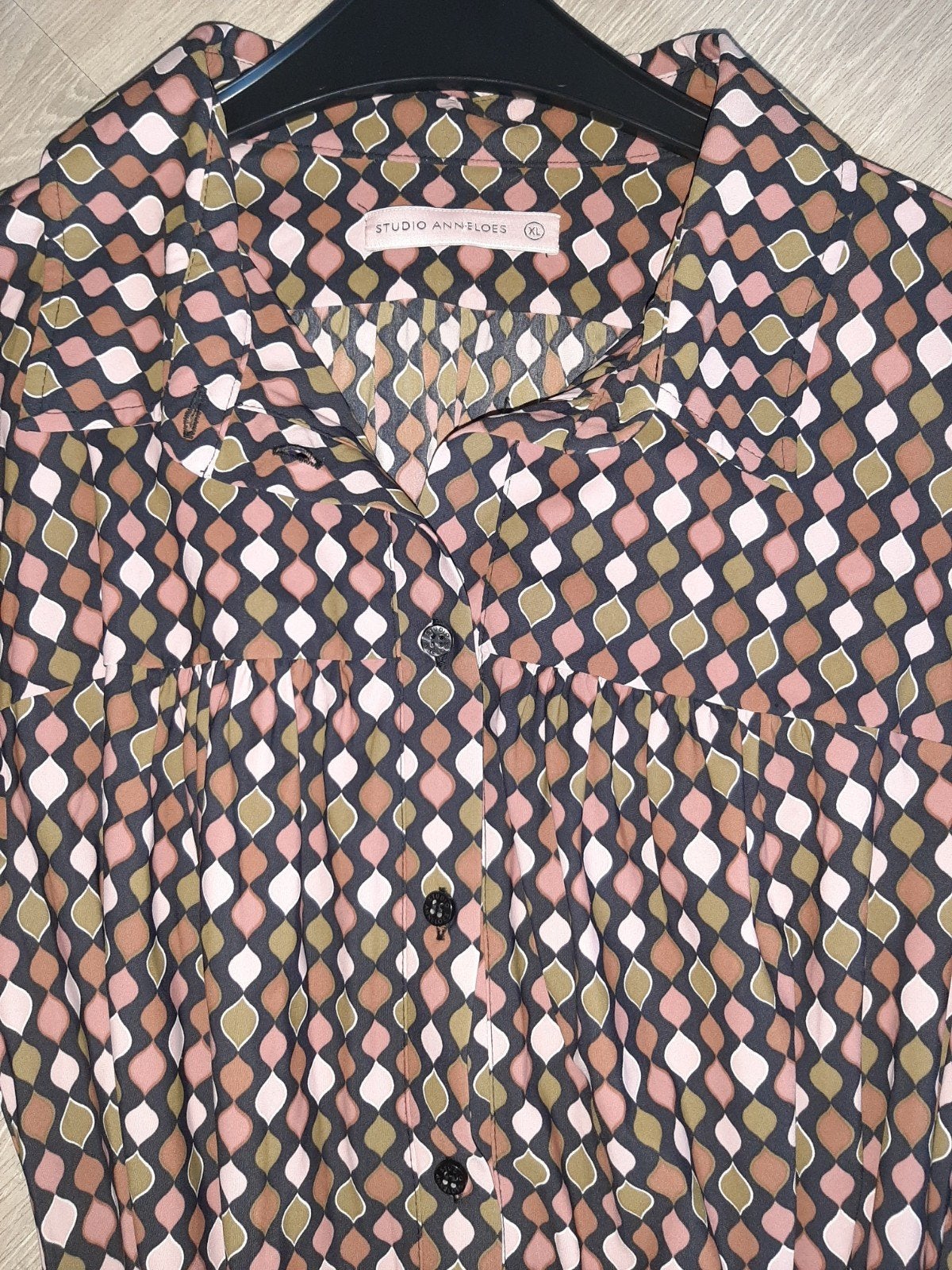 STUDIO ANNELOES travelstof jurk maat XL, Studio Anneloes, Verzenden, Zo goed als nieuw, Maat 46/48 (XL) of groter