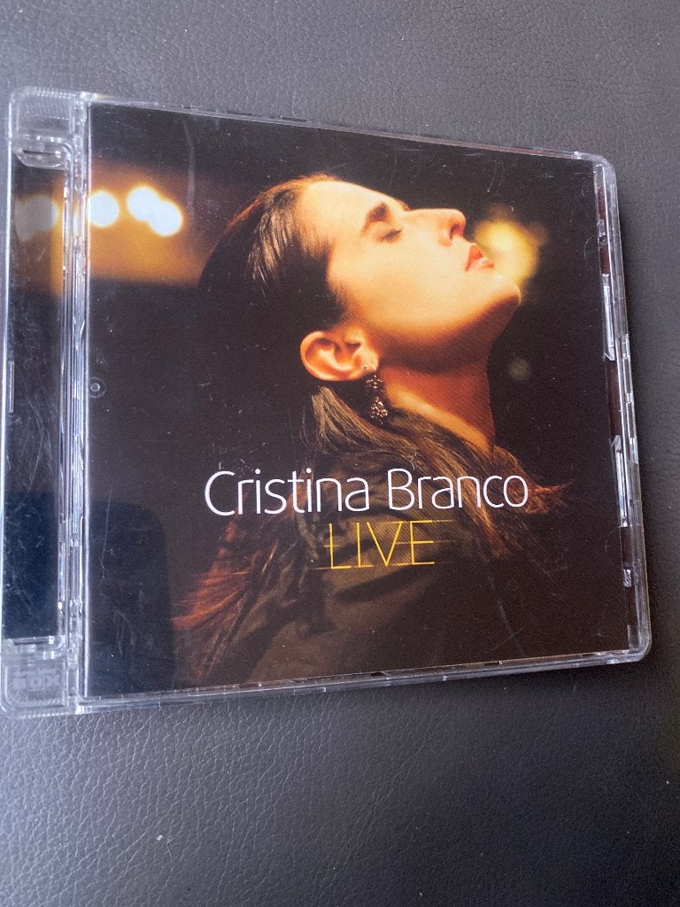 Cristina Branco - Live CD (Pop, Fado), Inclusief boekje, Pop, Ophalen of Verzenden, Zo goed als nieuw
