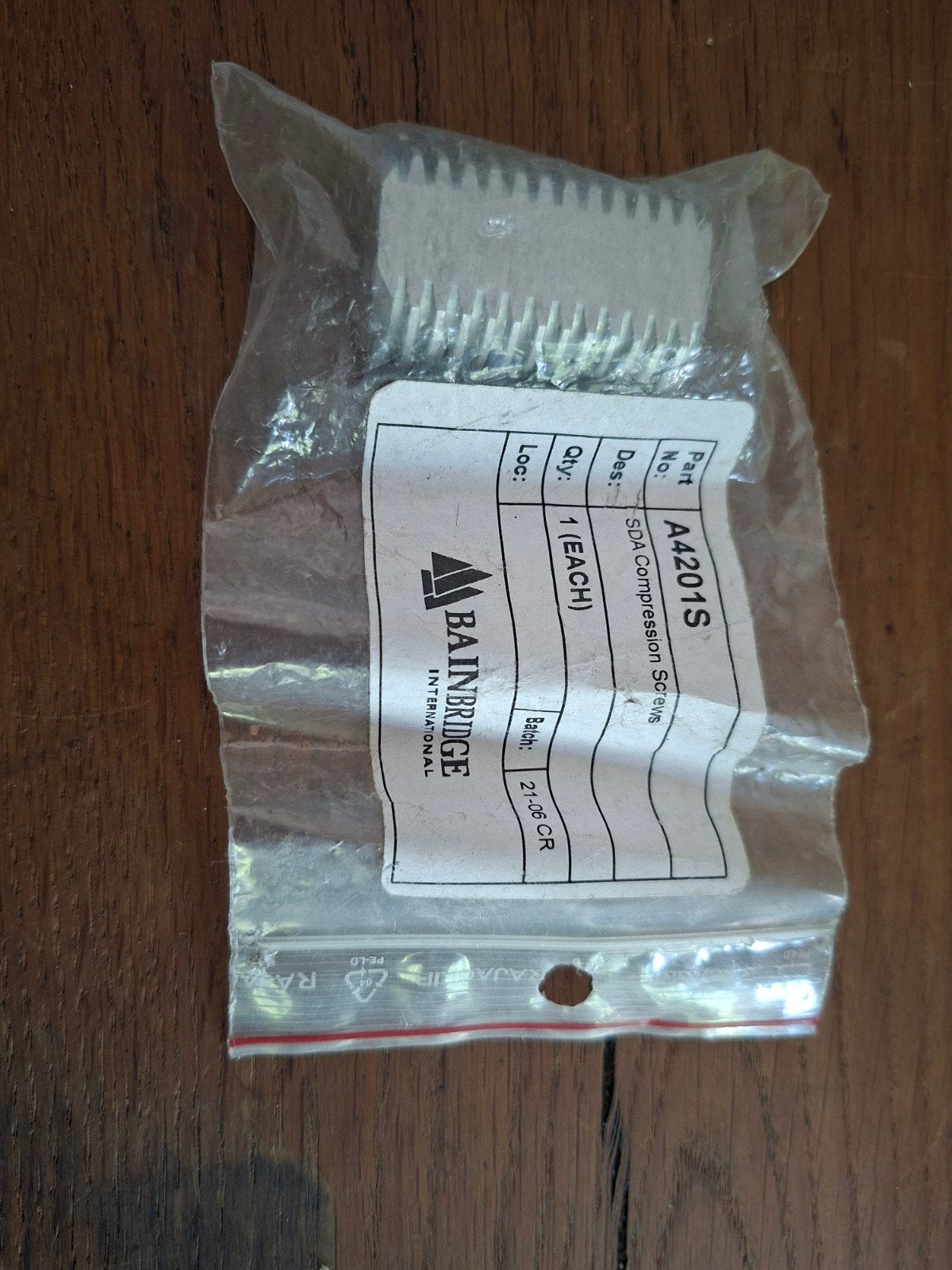 Bainbridge International A4201S Compressieschroef, Ophalen of Verzenden, Nieuw, Motor en Techniek