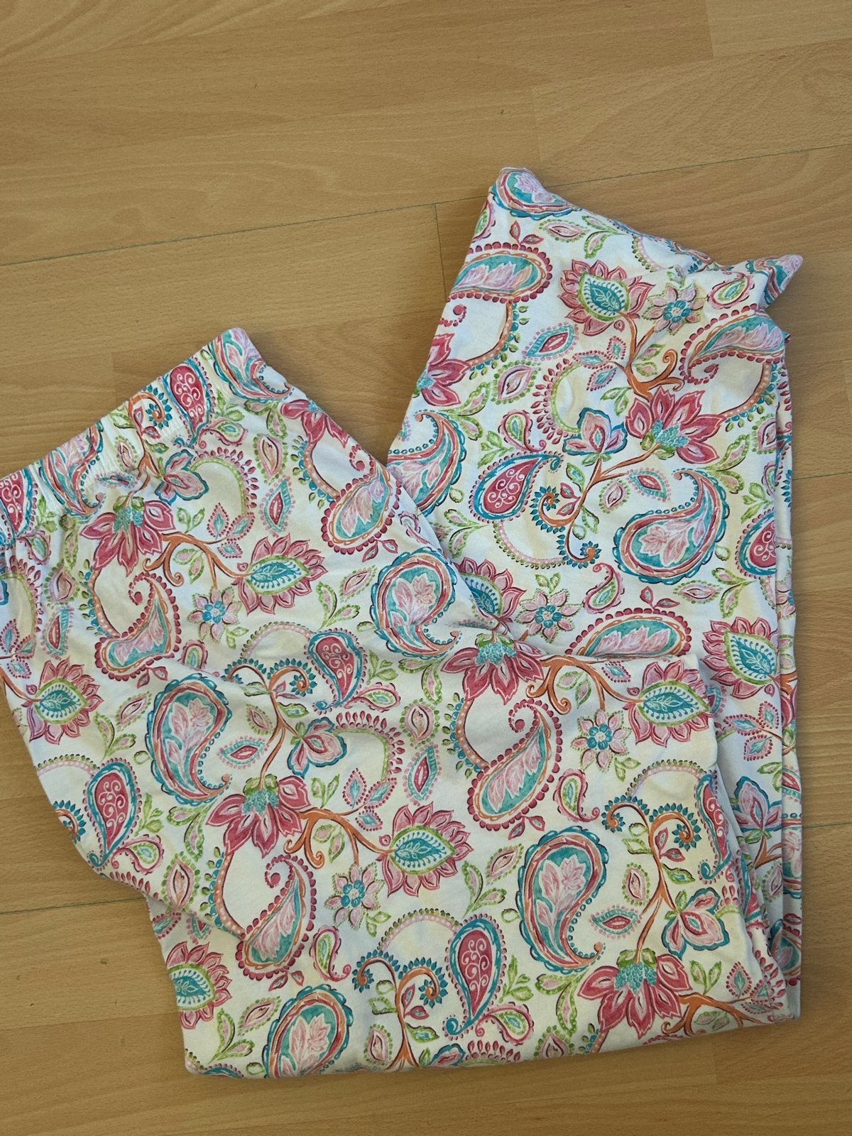 Primark Paisley Pyjamabroek Maat L, Kleding | Dames, Ophalen of Verzenden, Zo goed als nieuw, Maat 42/44 (L)
