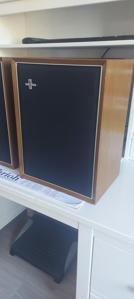 Philips vintage luidsprekers Type 22 RH 423, Audio, Tv en Foto, Luidsprekers, Ophalen, Philips, Gebruikt, Minder dan 60 watt