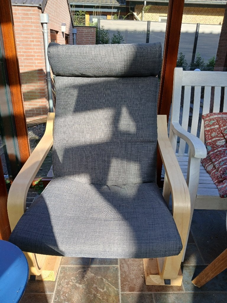 Fauteuil (van Ikea), Huis en Inrichting, Ophalen, Gebruikt, Minder dan 75 cm, 50 tot 75 cm