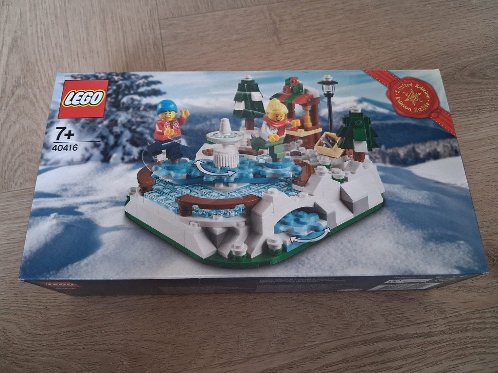 LEGO 40416 Winter Village: Winterse IJsbaan, Overige thema's, Lego, Nieuw, Ophalen of Verzenden