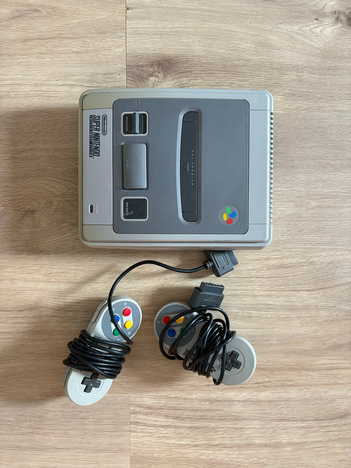 Super Nintendo SNES, Spelcomputers en Games, Ophalen of Verzenden, Gebruikt, Met 2 controllers