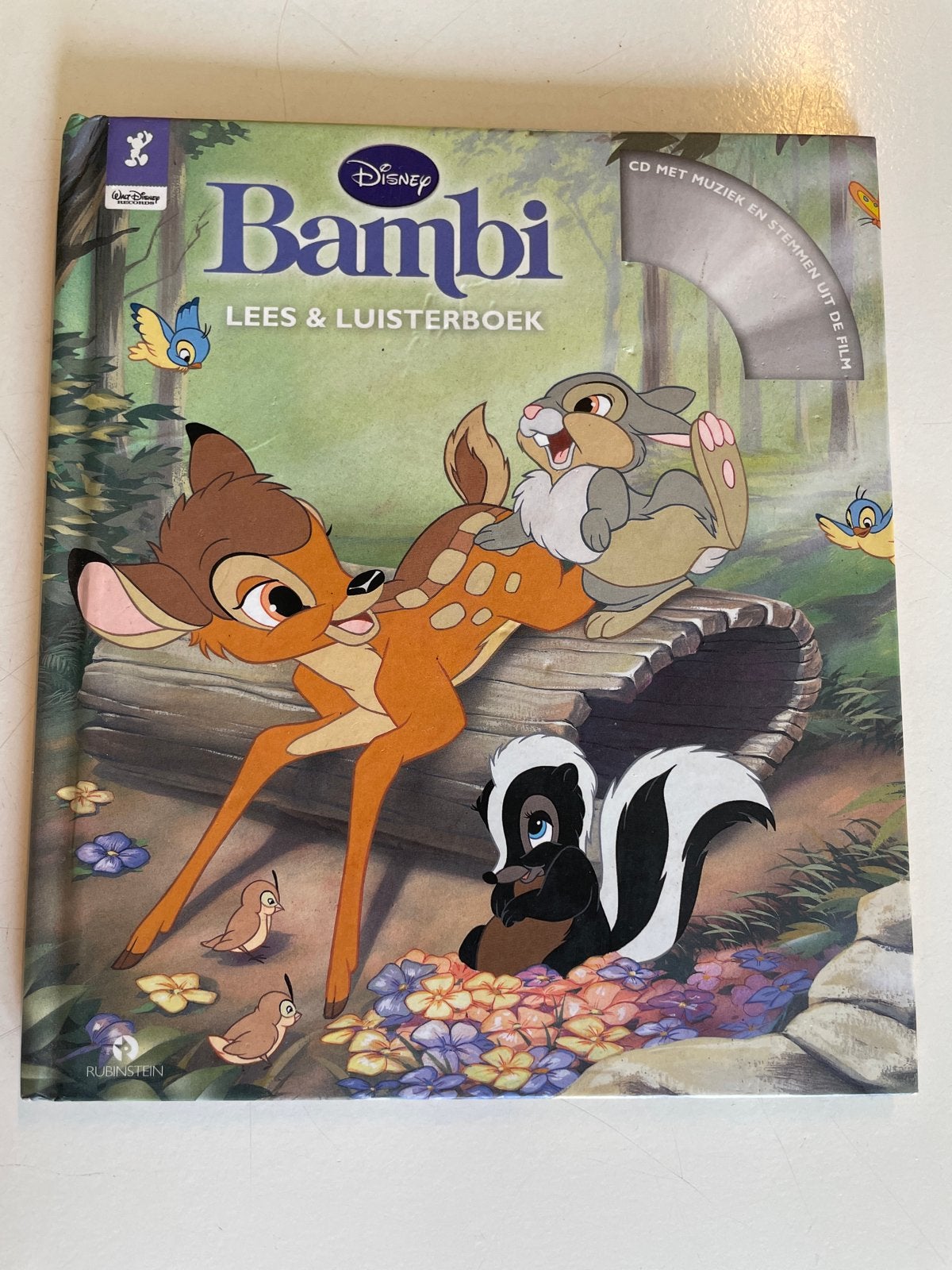 Disney Bambi Lees & Luisterboek met CD, Boeken, Ophalen, Jongen of Meisje, Zo goed als nieuw, Voorleesboek