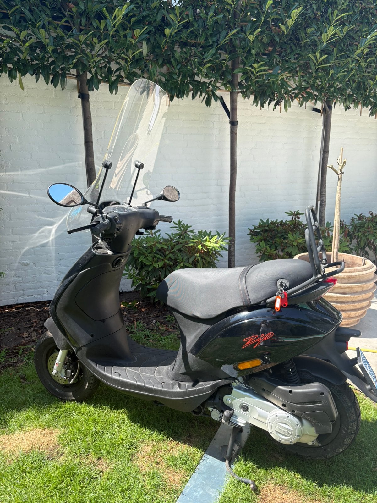 Zip piaggio 25 km 4t 3v e4 i-get gebruikt, Ophalen, Piaggio, Gebruikt, Benzine