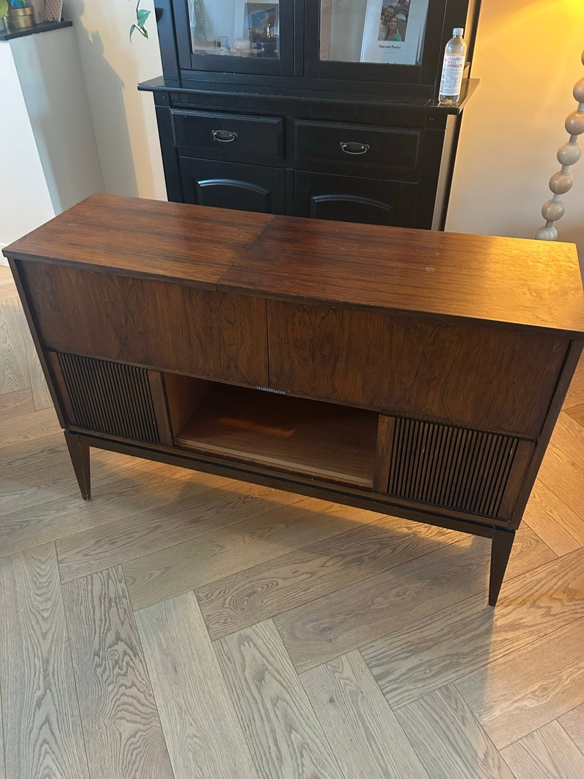 Vintage dressoir / tv kast (Weltfunk 5069 Grundig), Ophalen, Gebruikt, 25 tot 50 cm