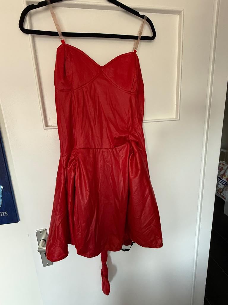 Carnavals duivels outfit maat M, Ophalen, Gedragen, Maat 38/40 (M), Carnaval