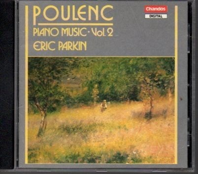 Poulenc Piano Music Vol. 1 & 2 - Eric Parkin -2cds, Overige componisten, Ophalen of Verzenden, Zo goed als nieuw, Pianomuziek