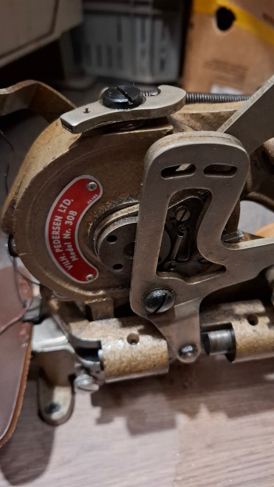 naaimachine aflapper antiek, Ophalen of Verzenden