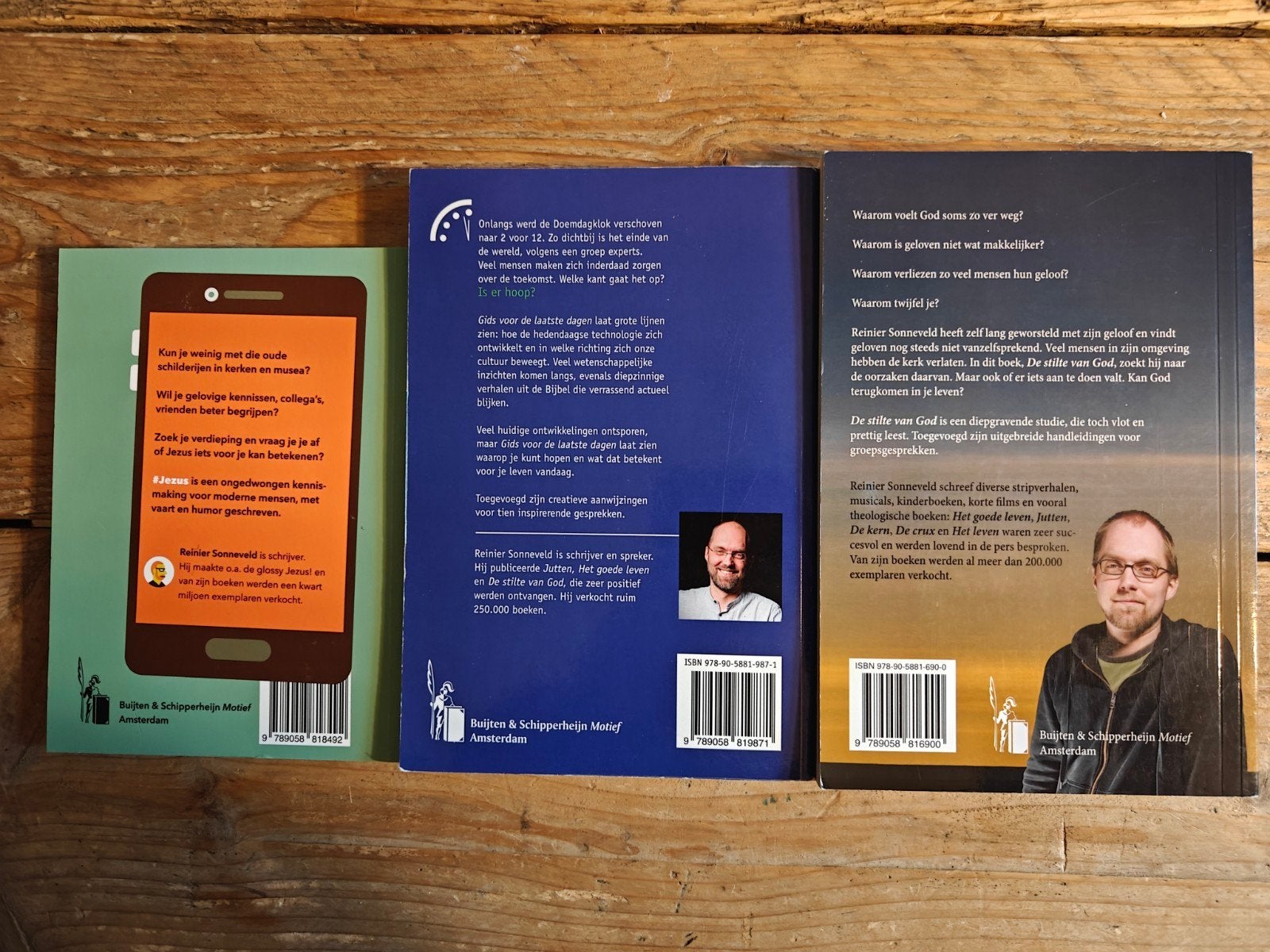 3 Boeken van Reinier Sonneveld., Boeken, Ophalen of Verzenden, Zo goed als nieuw