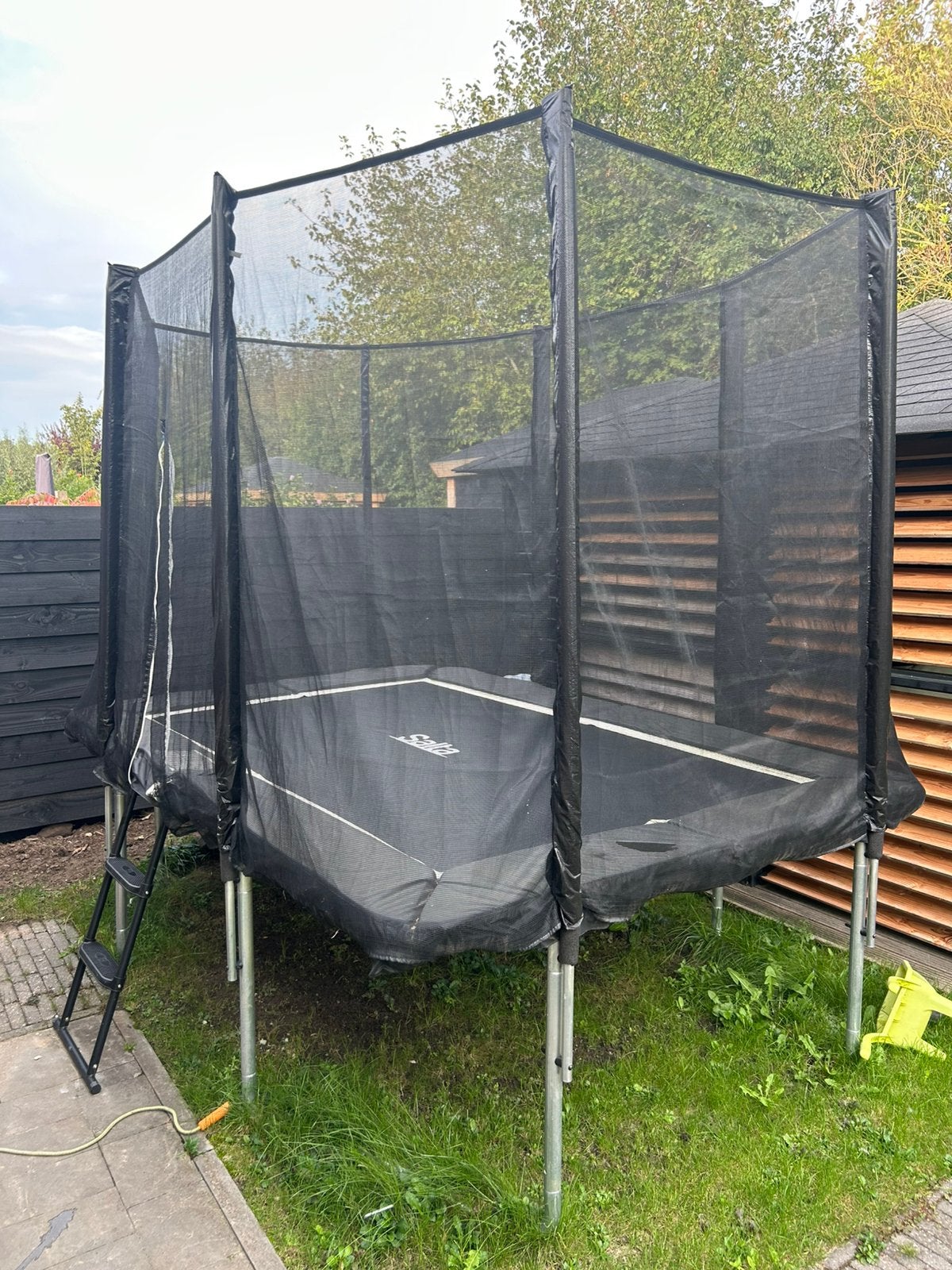 Salta trampoline 214x305, Ophalen, Zo goed als nieuw