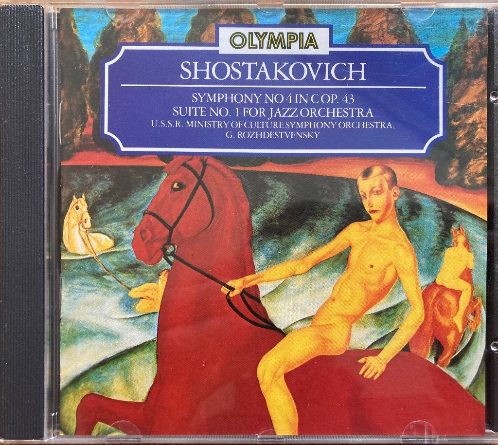 Shostakovich | Symphony No. 4 | Rozhdestvensky, Ophalen of Verzenden, Modernisme tot heden, Gebruikt, Orkest of Ballet