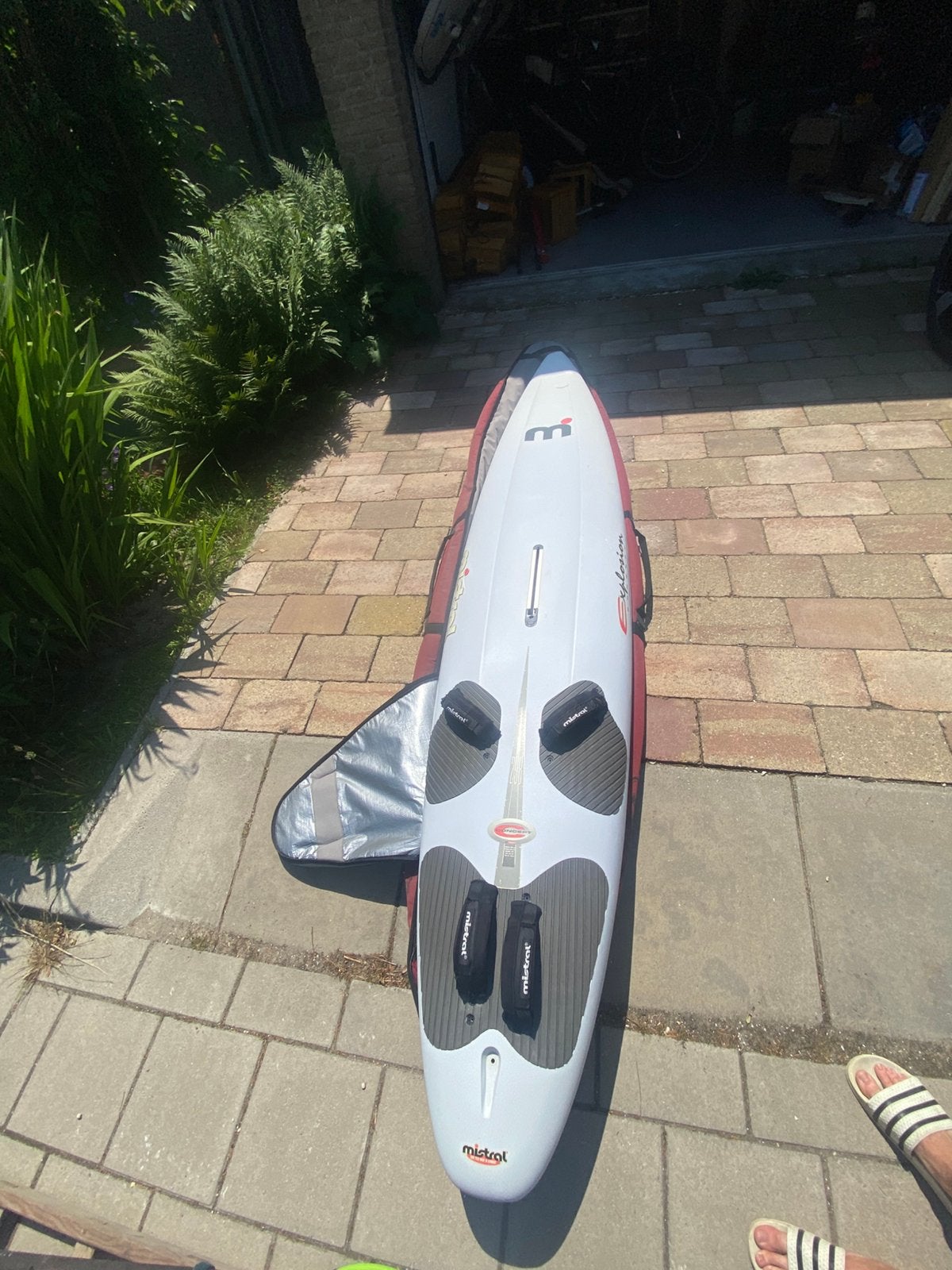 Mistral explosion surfplank, Watersport en Boten, Gebruikt, Ophalen of Verzenden, Plank, 250 tot 300 cm