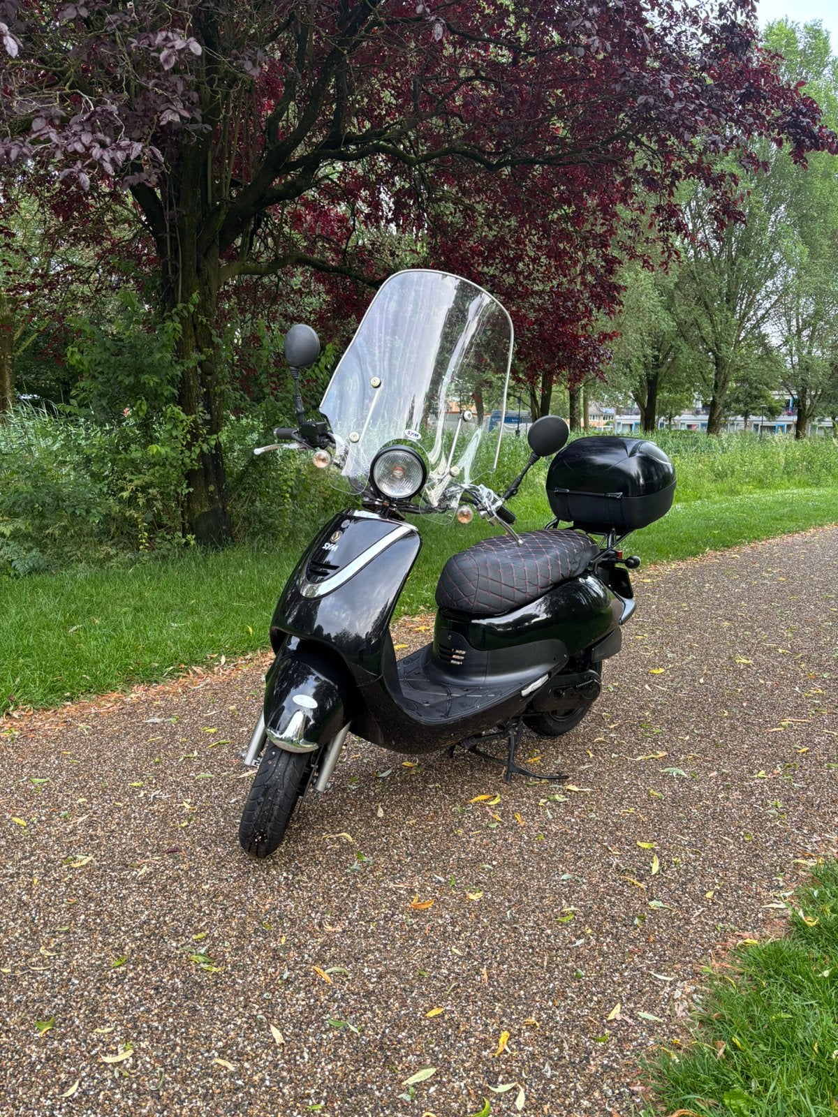Sym Allo Snorfiets - Blauw Kenteken - loopt goed, Ophalen, Gebruikt, Benzine, 50 cc