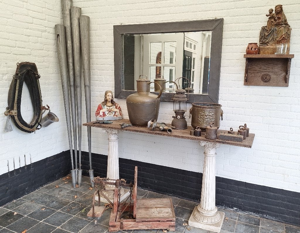 koperen  melkkan en diversen, Antiek en Kunst, Antiek | Koper en Brons, Ophalen