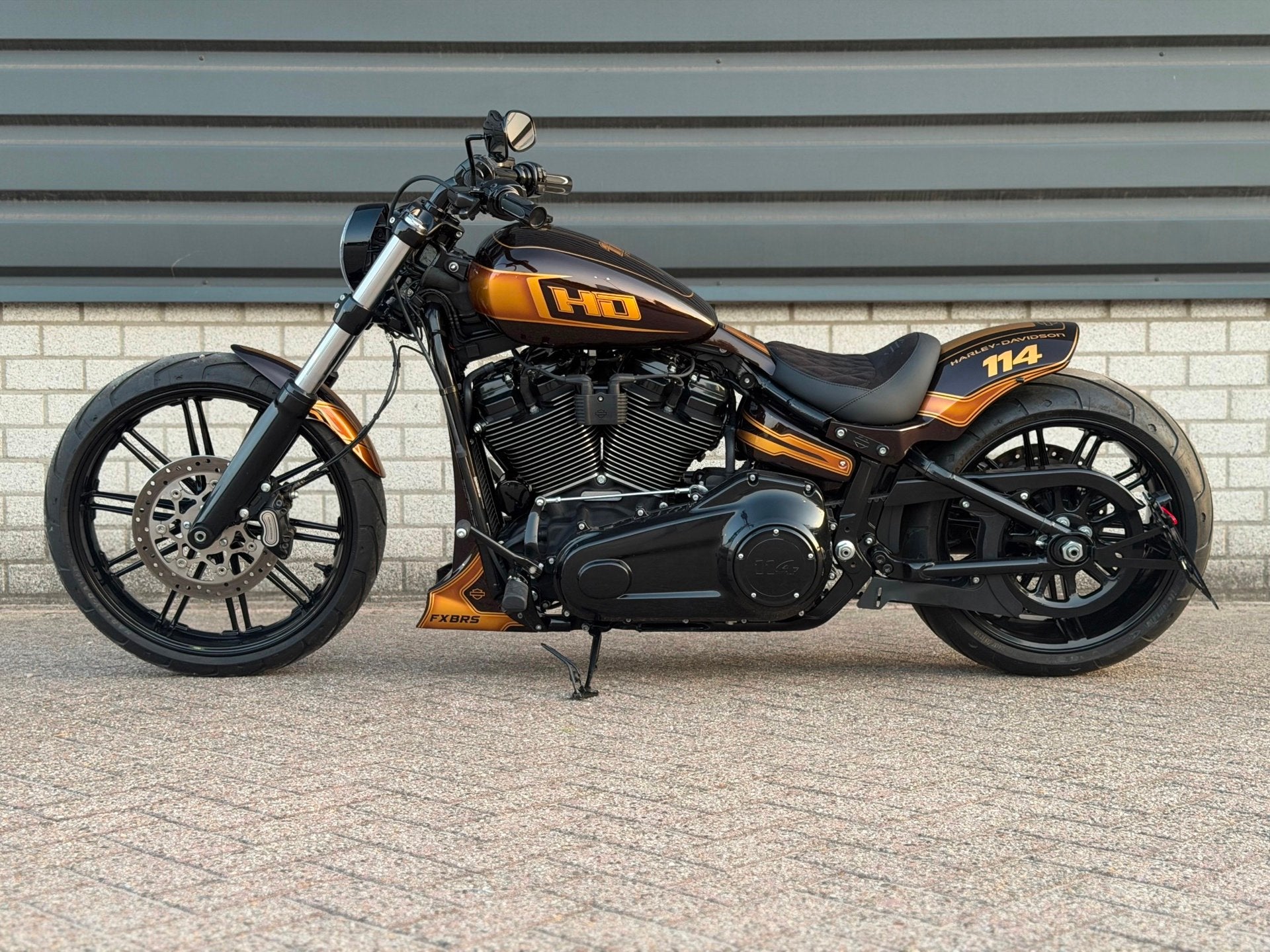 Harley Davidson FXBRS Softail Breakout 114 Custom BJ 2020, LED Verlichting, Chopper, Bedrijf, Meer dan 35 kW