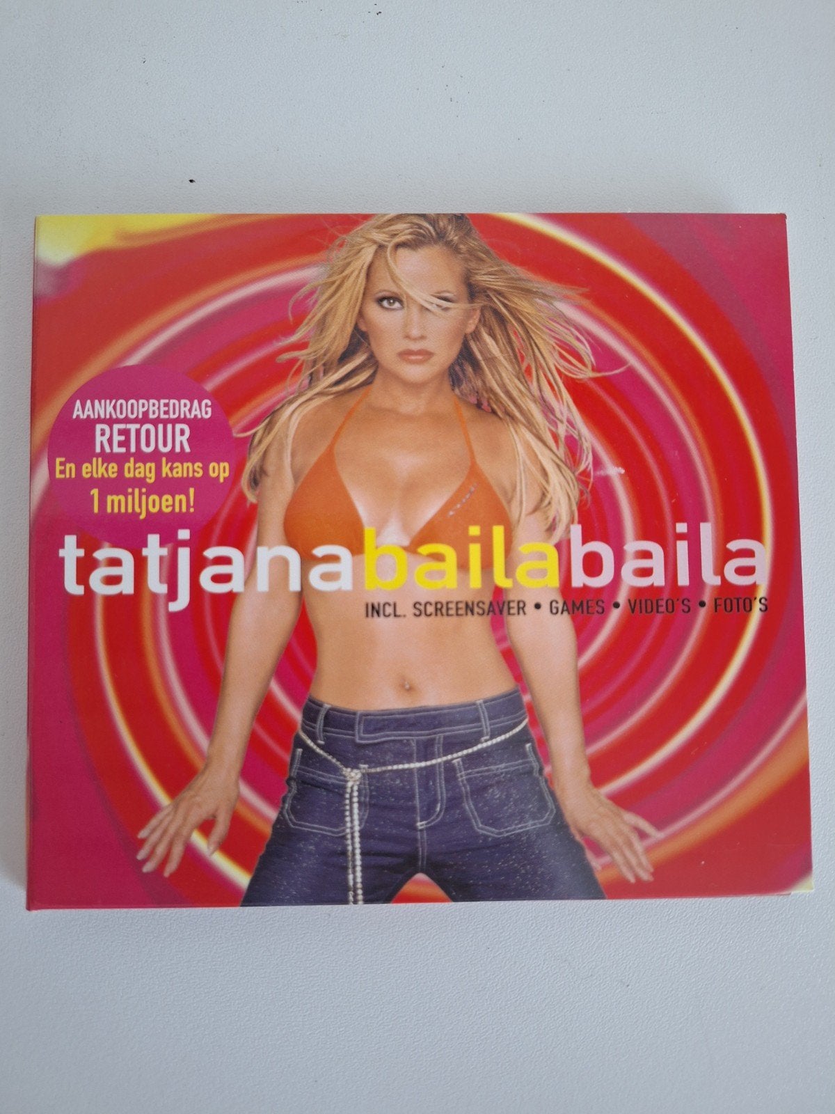 Tatjana - Baila Baila CD (CombiPlay), Cd's en Dvd's, Pop, Ophalen of Verzenden, Zo goed als nieuw, Bonusmateriaal