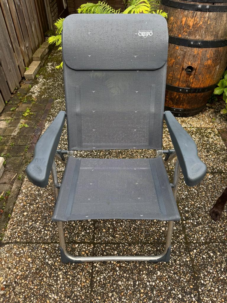 Crespo AL-213 Compact standenstoel - Dark Grey, Ophalen, Zo goed als nieuw, Campingstoel
