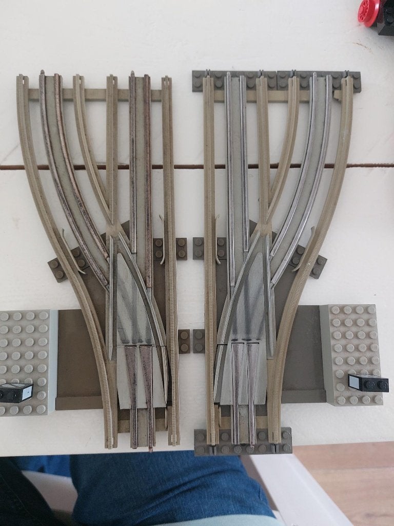 12V electrisch bedienbare wissel set, Ophalen of Verzenden, Gebruikt