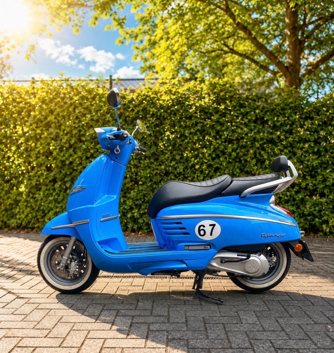 Peugeot Django 125cc motor Scooter, Motoren, Motoren | Overige merken, Scooter, Gebruikt, Particulier, 125 cc