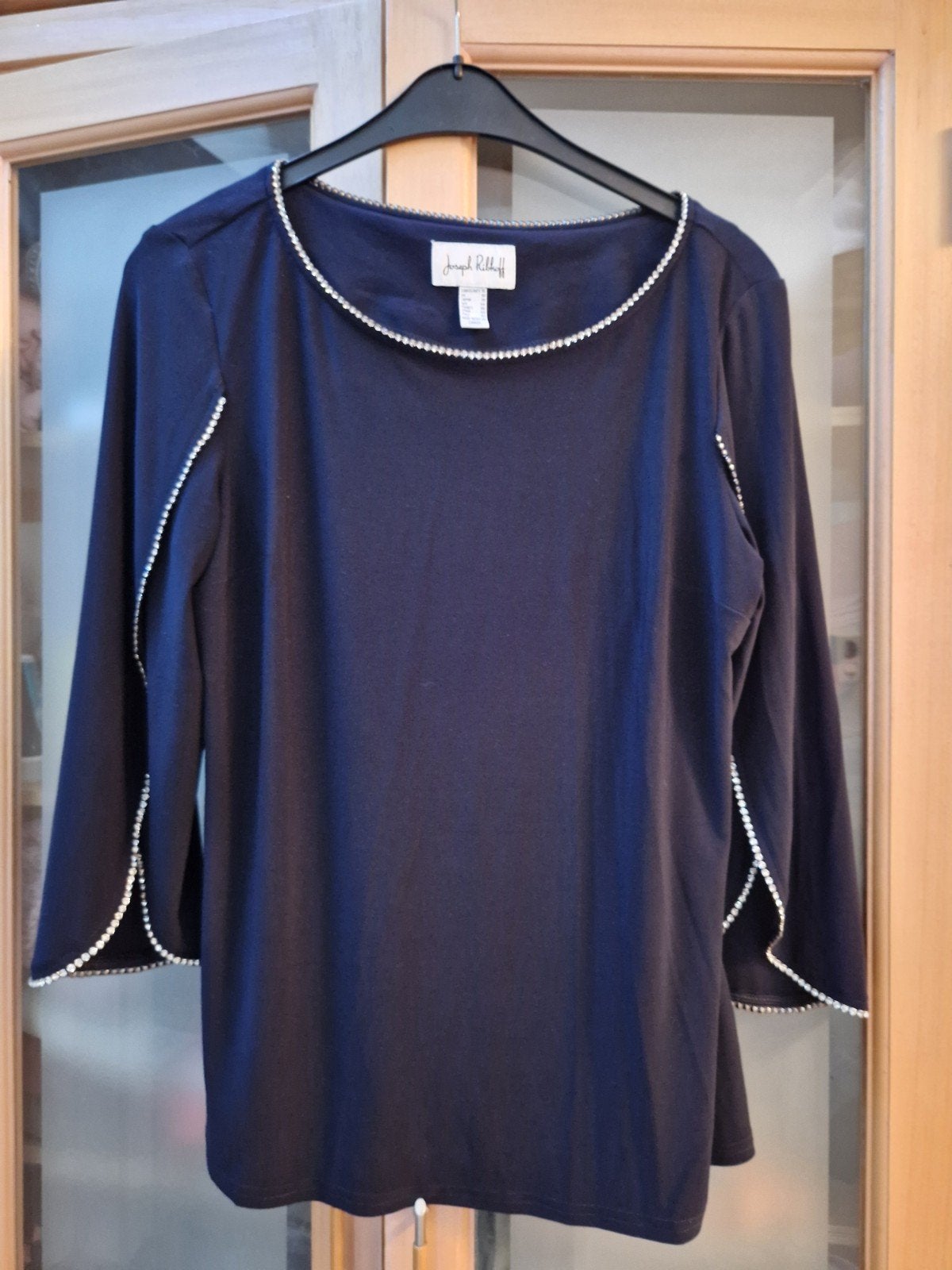 prachtig pak van joseph ribkoff 44, Kostuum of Pak, Blauw, Maat 42/44 (L), Joseph Ribkoff