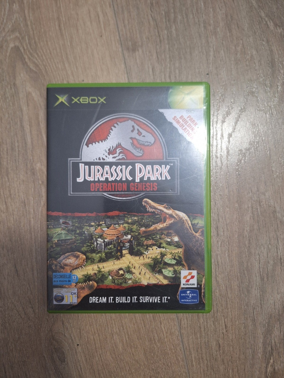 Jurassic Park Operation Genesis - Xbox, Spelcomputers en Games, Ophalen of Verzenden, Gebruikt, Zonder controller, Met games