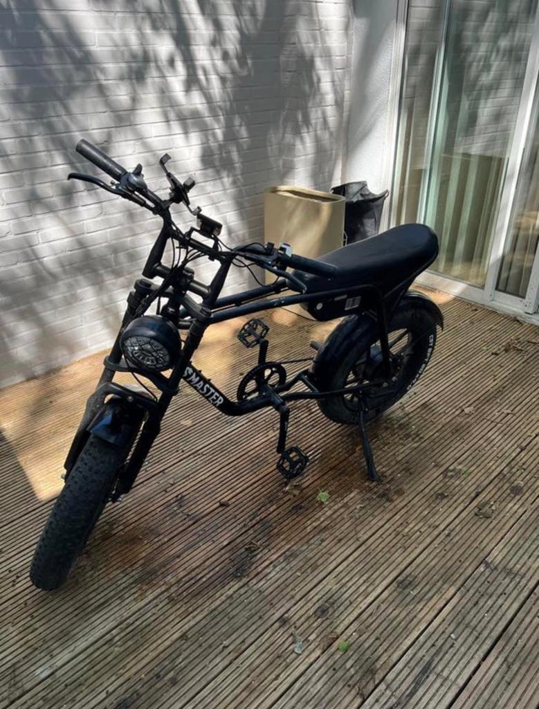 Fatbike Esmaster, Fietsen en Brommers, Elektrische fietsen, Gebruikt, 51 tot 55 cm, 30 tot 50 km per accu, Ophalen