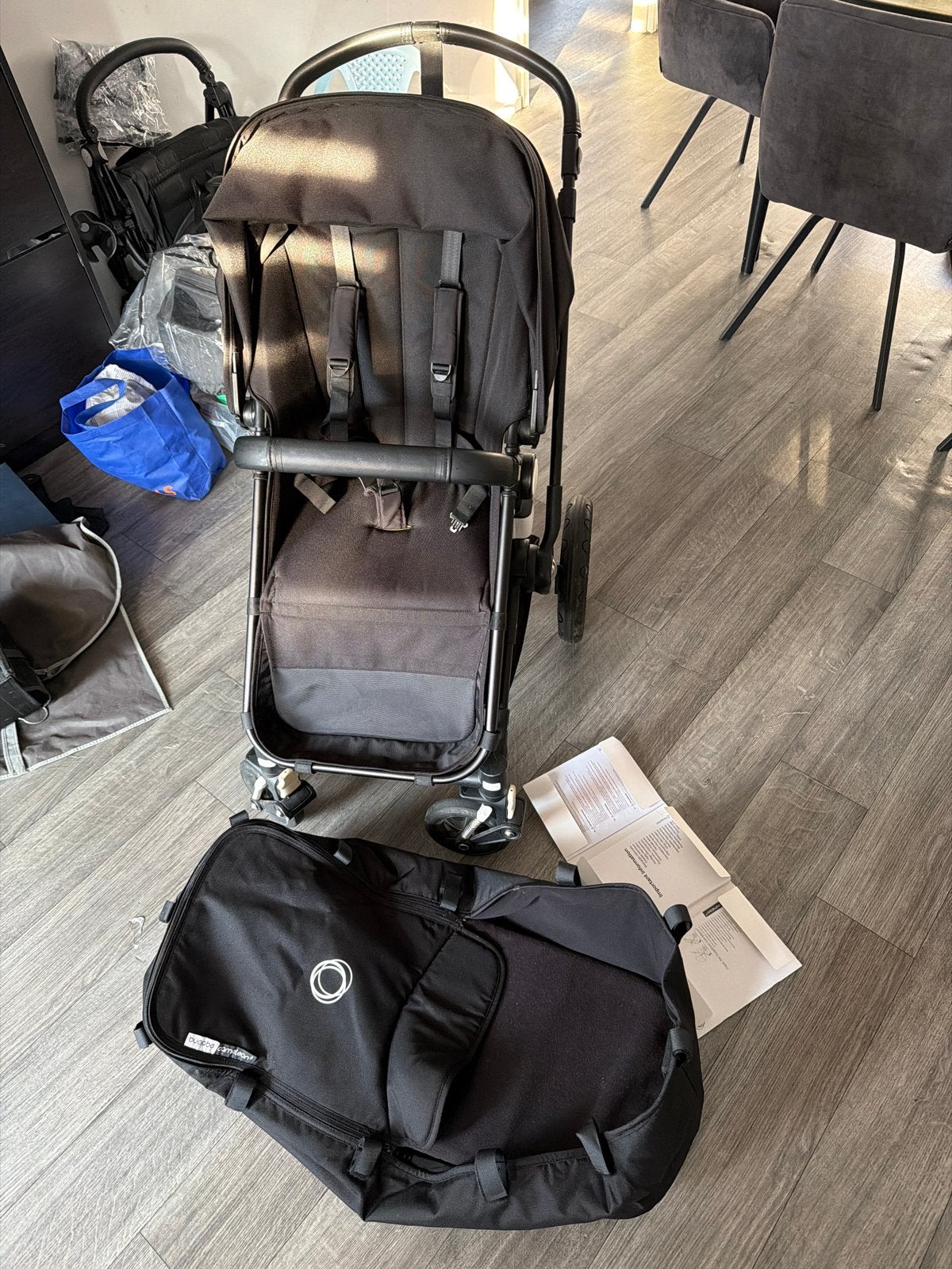 Bugaboo Cameleon 3 kinderwagen met reiswieg, Ophalen, Bugaboo, Zo goed als nieuw, Combiwagen
