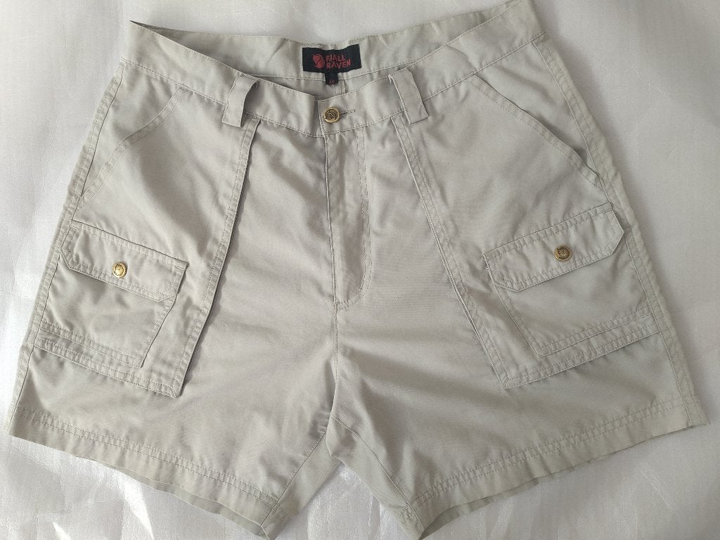 Fjallraven G1000 korte broek Maat 48, Kleding | Heren, Ophalen of Verzenden, Zo goed als nieuw, Maat 48/50 (M), Beige