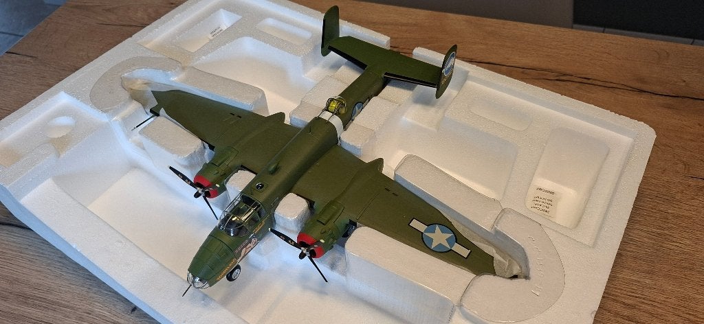 Franklin Mint Armour 1/48 B-25 MITCHELL ref B11B317 (98179), Ophalen of Verzenden, Nieuw, Schaalmodel