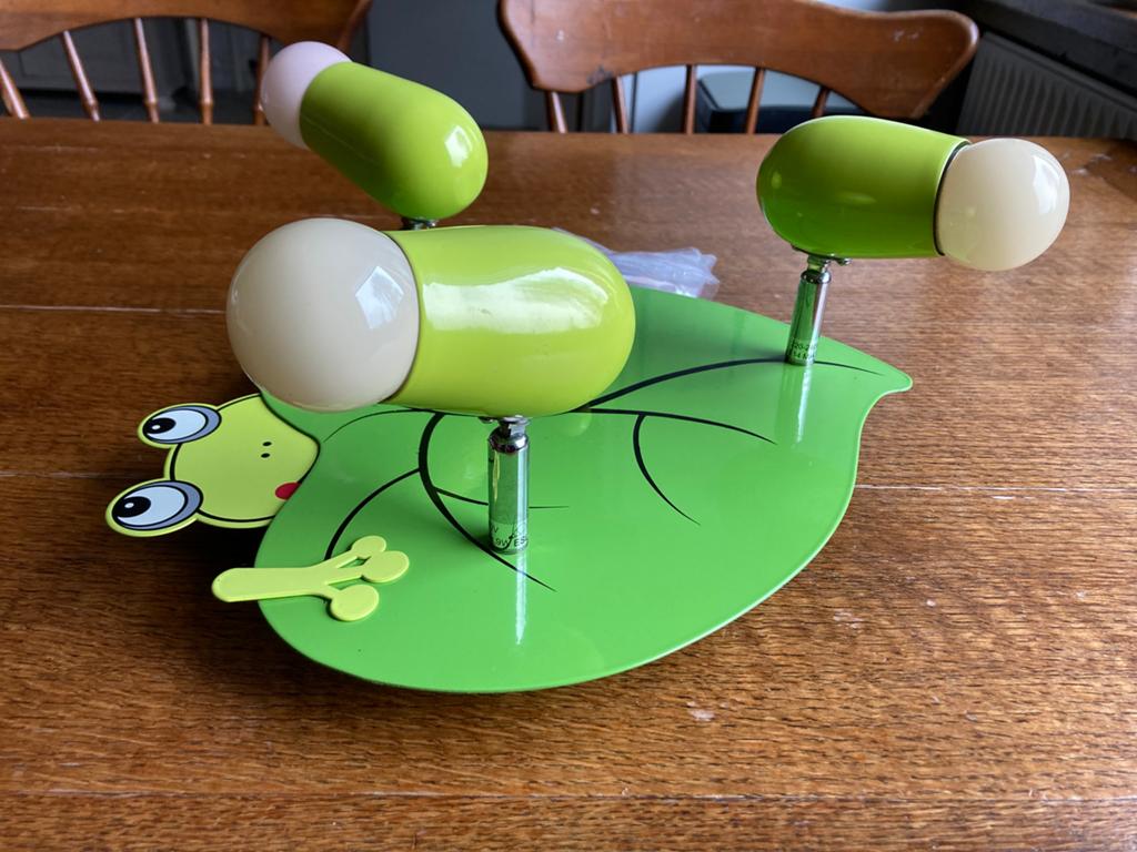 Vrolijke lamp kinderkamer kikker, Kinderen en Baby's, Kinderkamer | Inrichting en Decoratie, Ophalen, Lamp