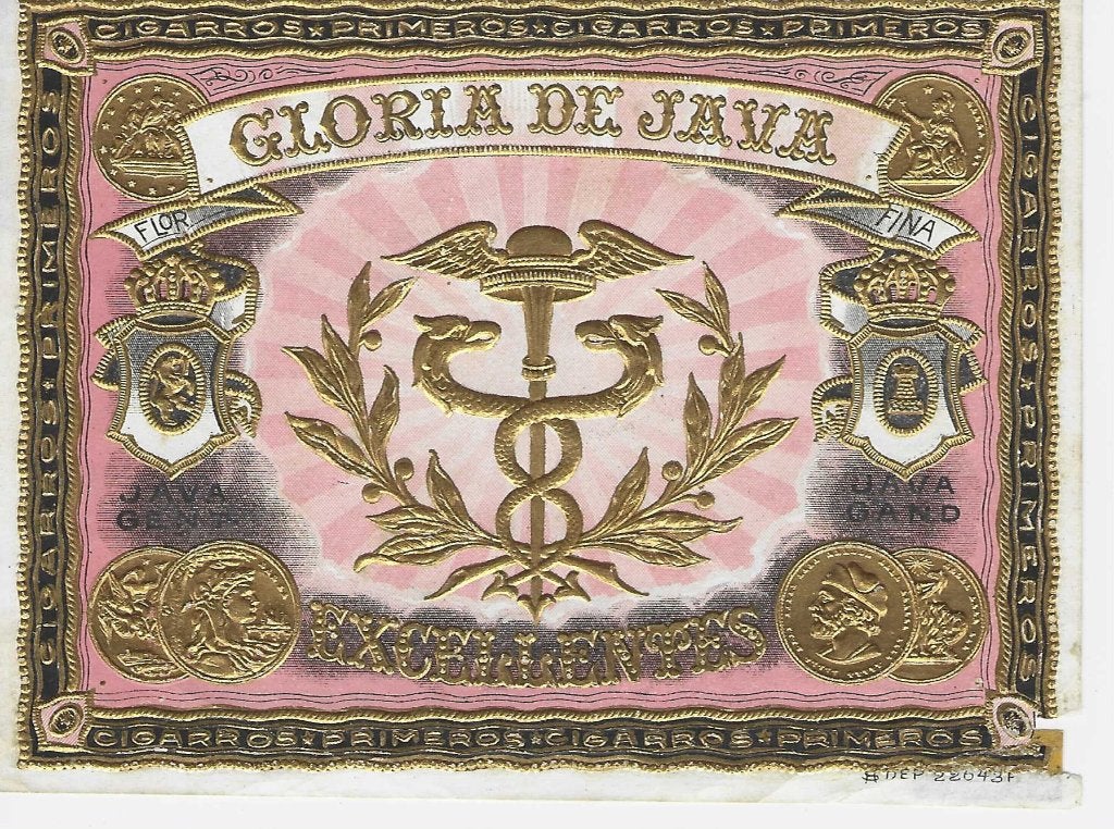 etiket A -120  sigarenbanden, Ophalen of Verzenden, Zo goed als nieuw, Sigarenbandjes